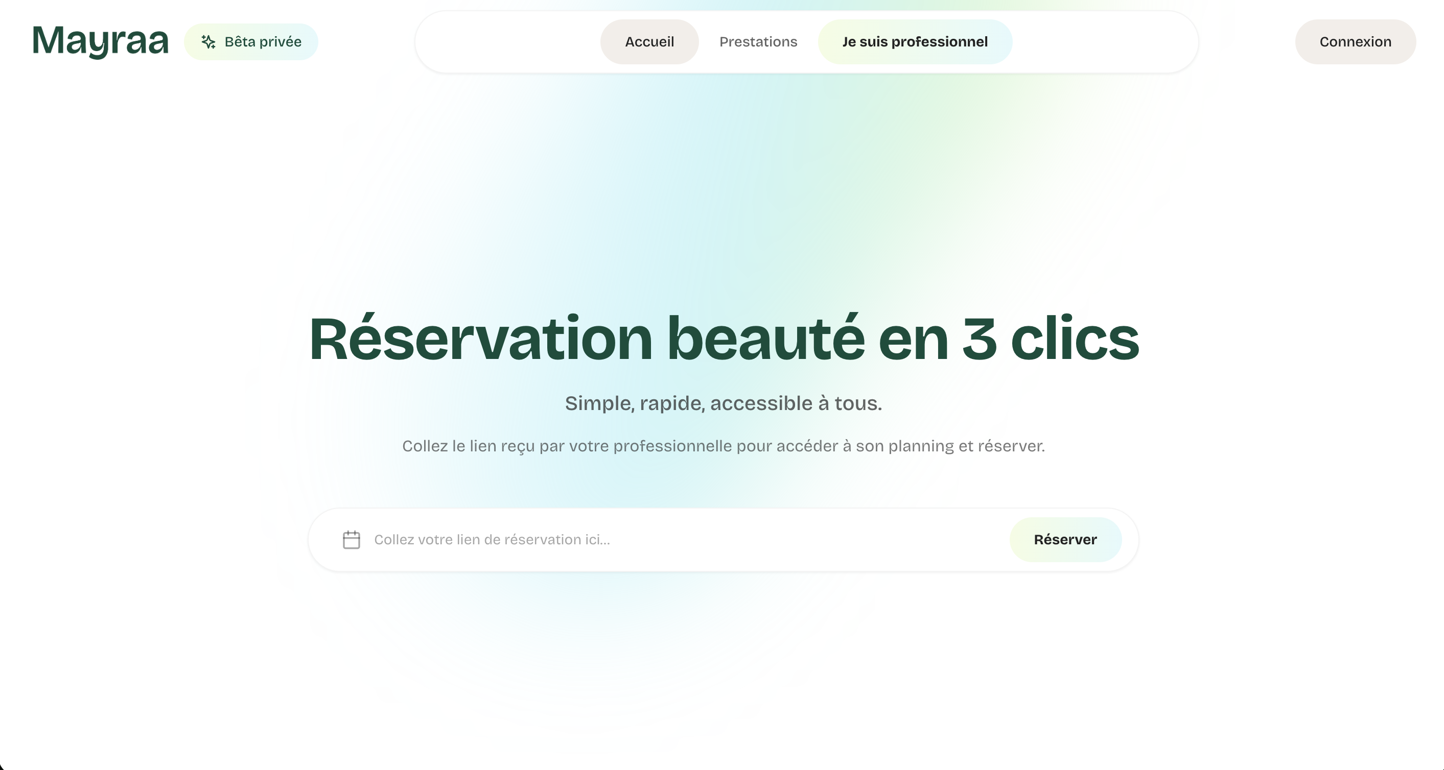 Mayraa - Plateforme de réservation beauté